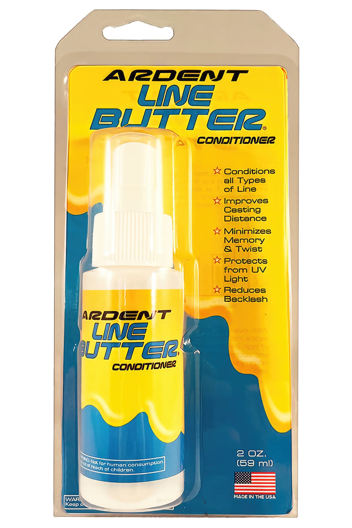 ARDENT LINE BUTTER CONDITIONER package. 2oz. spray bottle