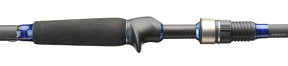 black and blue EDGE BAITCASTING RODS