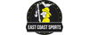 a logo of EAST COAST SPORTS, white text in image: EAST COAST SPORTS